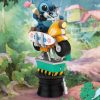 Disney diorama Stitch Scooter 16 cm